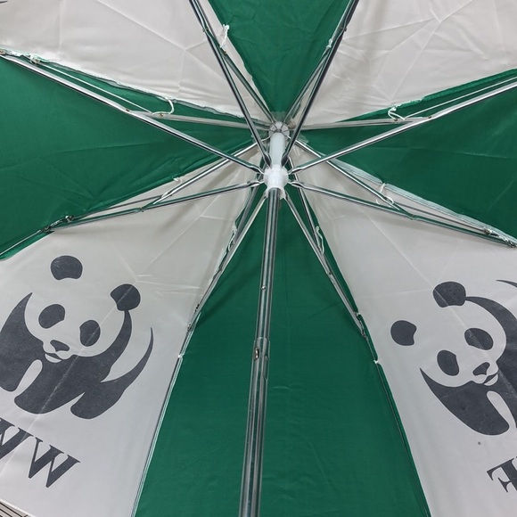 WWF unbrella in green and white - Picture 6 of 7